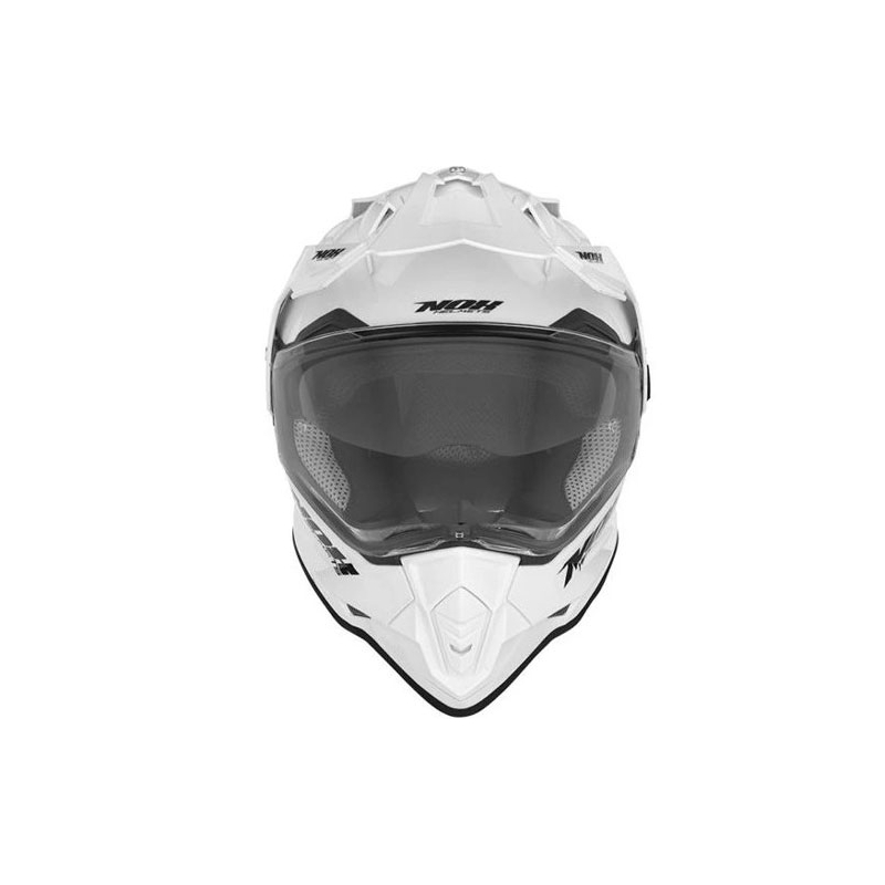 Endurohelm NOX N312 parelwit