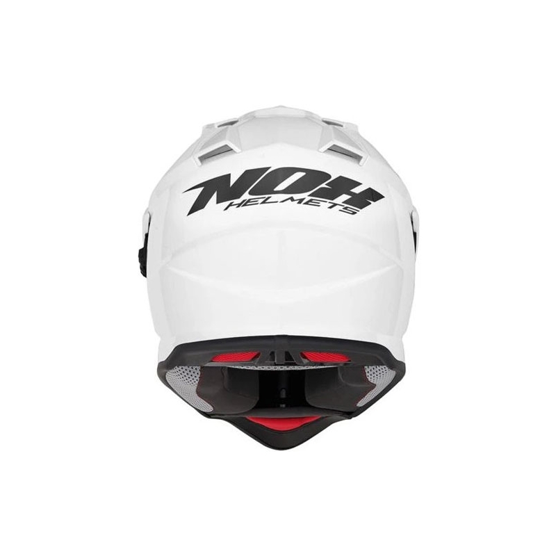 Endurohelm NOX N312 parelwit