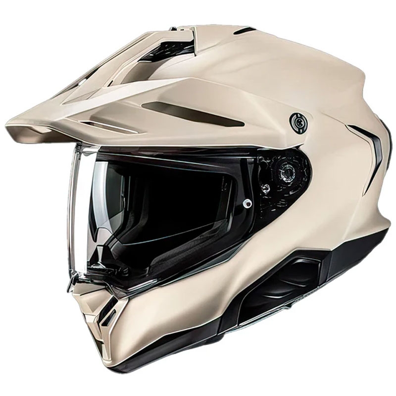 Enduro motorhelm HJC RPHA 60 Solid Semi zand beige
