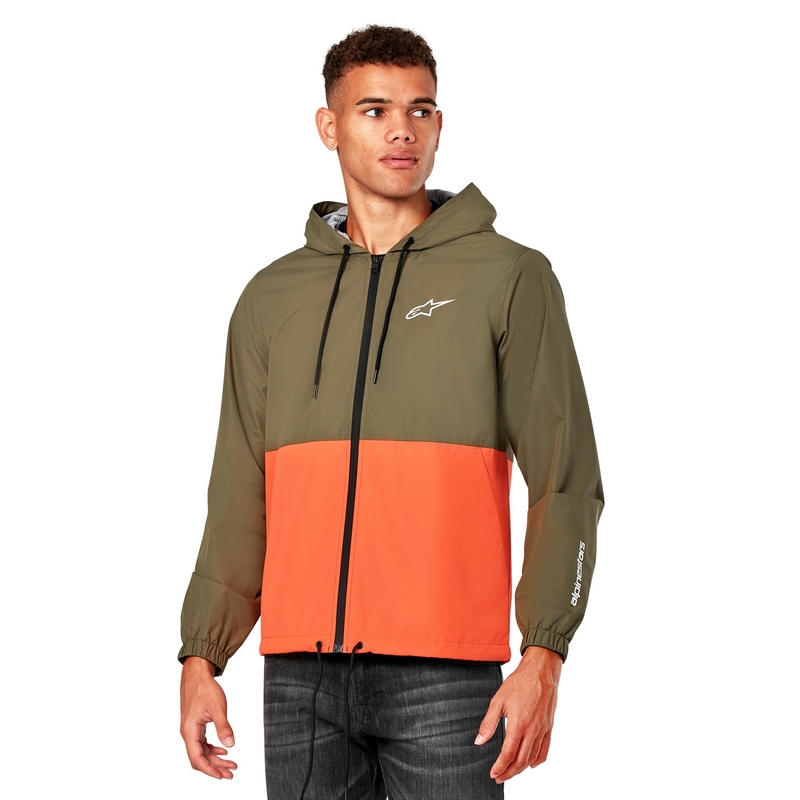 Alpinestars Speeded Windjack groen-oranje