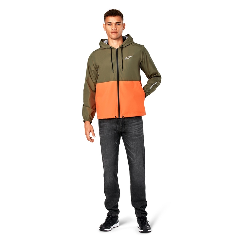 Alpinestars Speeded Windjack groen-oranje
