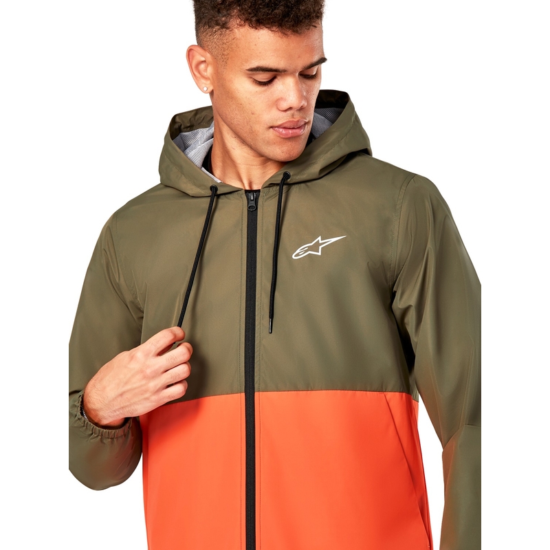 Alpinestars Speeded Windjack groen-oranje