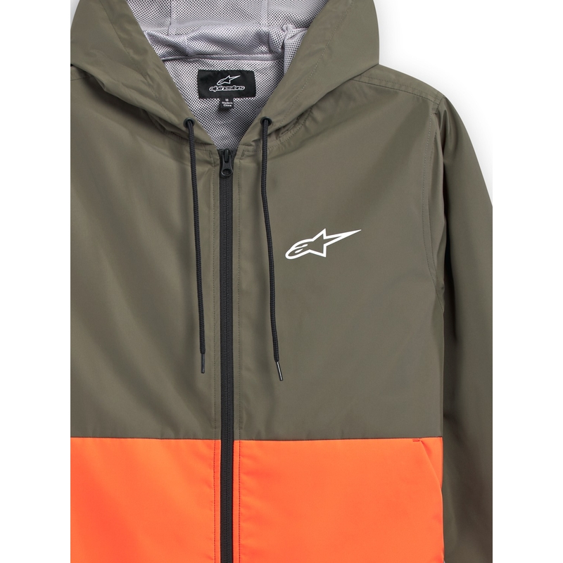 Alpinestars Speeded Windjack groen-oranje
