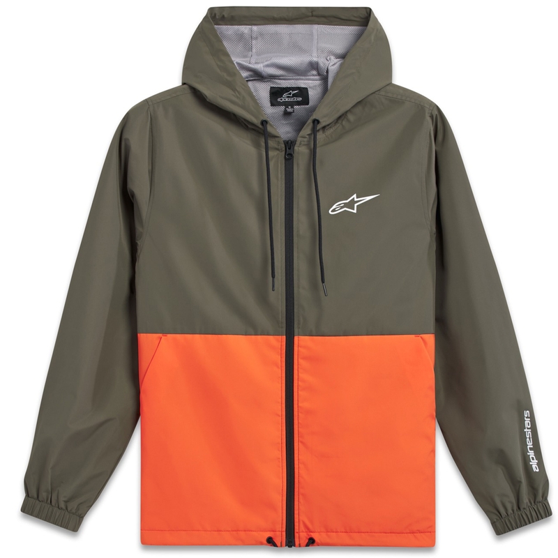 Alpinestars Speeded Windjack groen-oranje
