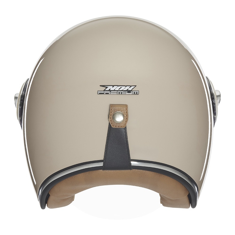 Open motorhelm NOX PREMIUM Heritage beige