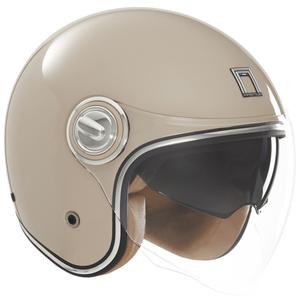 Open motorhelm NOX PREMIUM Heritage beige