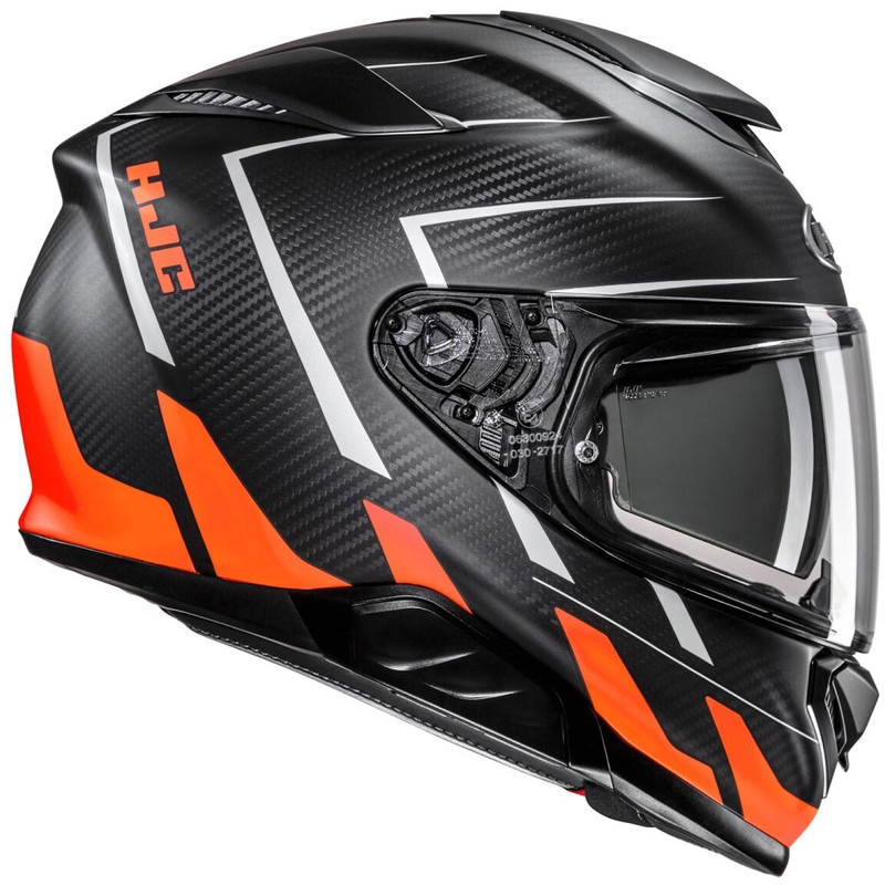 Integraalhelm HJC RPHA 71 CARBON Cano MC6HSF zwart-oranje uitverkoop