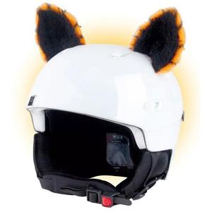 Crazy Ears Helm Oren Kat oranje