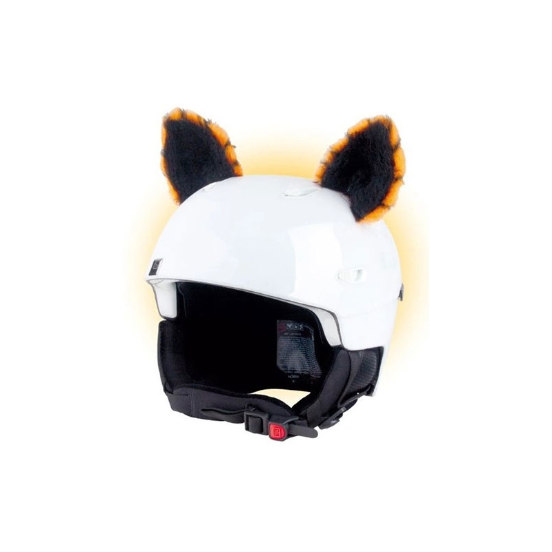 Crazy Ears Helm Oren Kat oranje