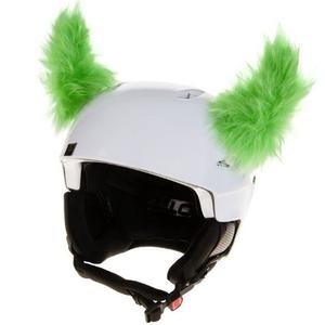 Crazy Ears Helm Oren Hoorns Groen