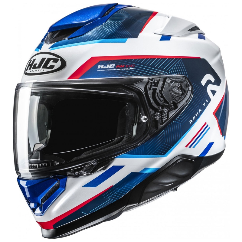 Integraal motorhelm HJC RPHA 71 Ellon MC21 wit-blauw-rood