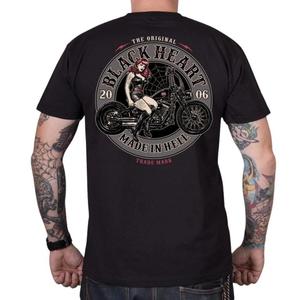 T-shirt Black Heart Ember zwart