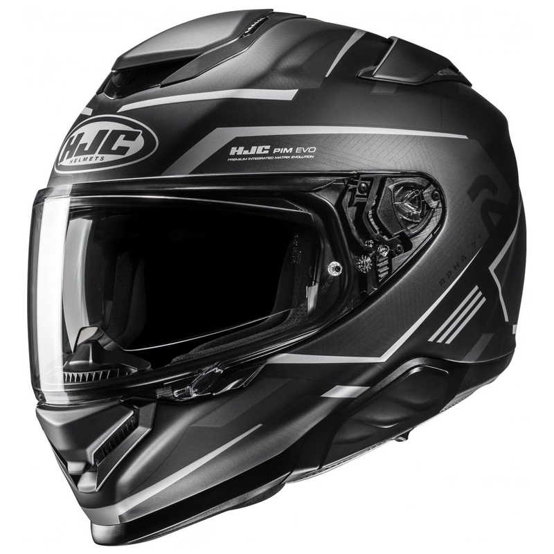 Integraalhelm HJC RPHA 71 Ellon MC5SF zwart-grijs uitverkoop