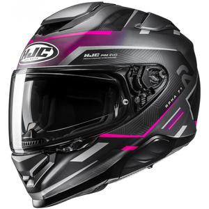 Integraal motorhelm HJC RPHA 71 Ellon MC8SF zwart en roze