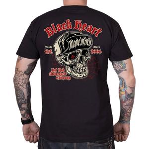 T-shirt Black Heart Zwaartekracht zwart