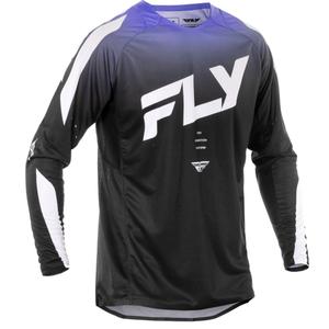 Motorcross trui FLY Racing Evolution zwart-wit-paars