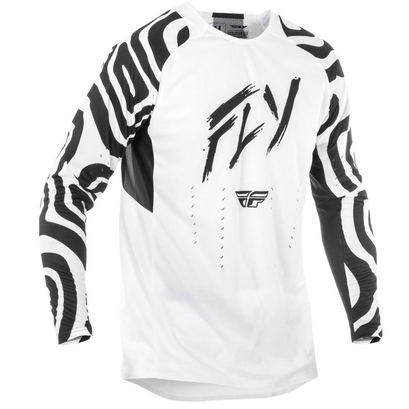 Motorcross trui FLY Racing Evolution wit-zwart