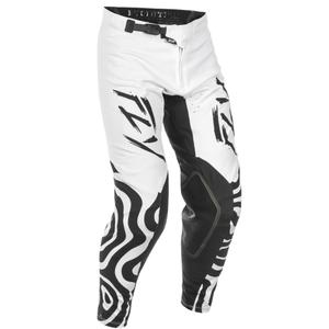 Motorcrossbroek FLY Racing Evolution wit-zwart