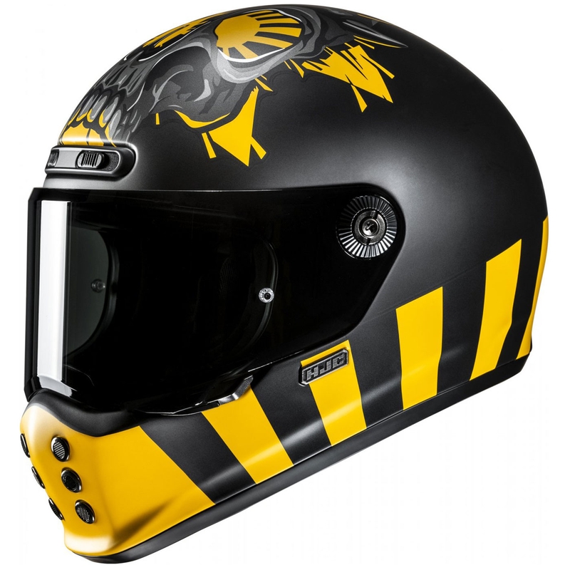 Integraal motorhelm HJC V10 Crania MC3SF zwart-geel