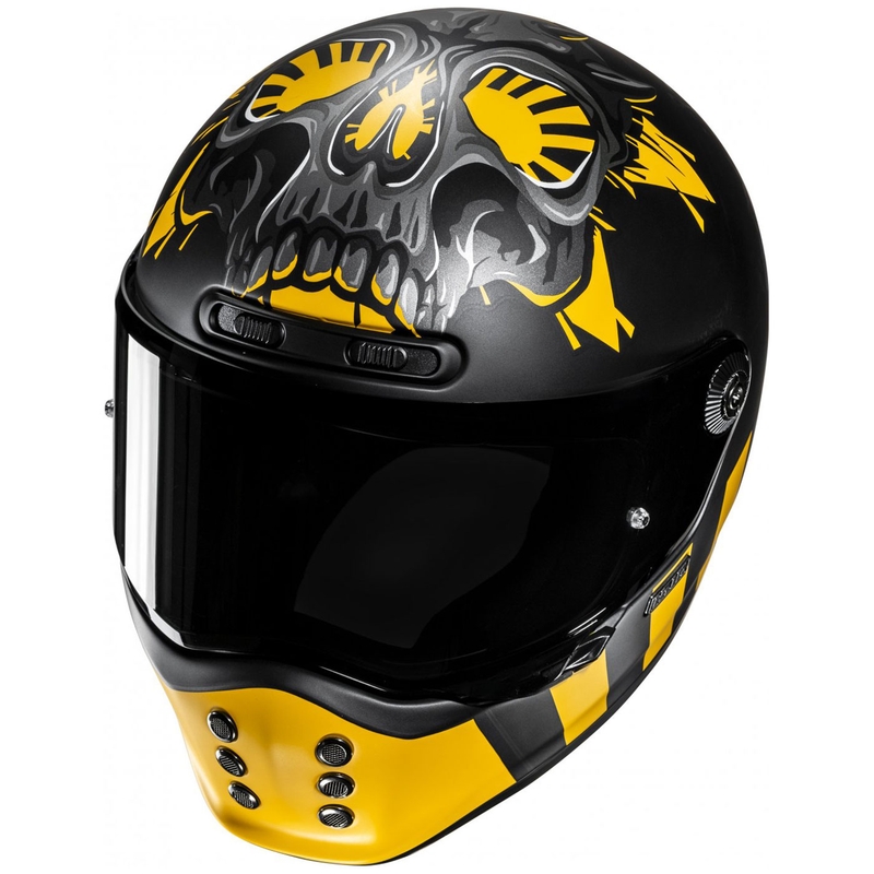 Integraal motorhelm HJC V10 Crania MC3SF zwart-geel