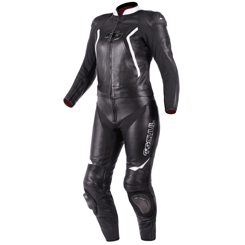 Damesjumpsuit Tschul 536 zwart-wit uitverkoop