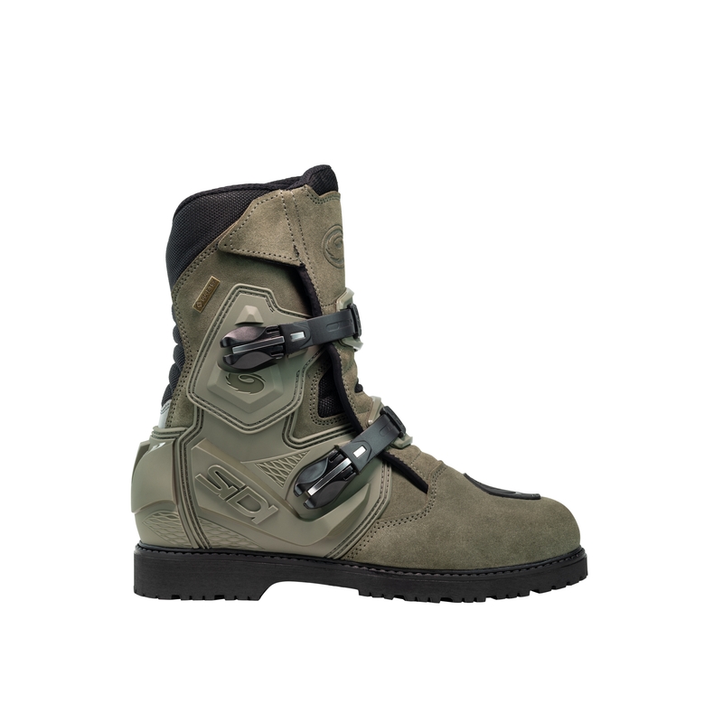 SiDi Adventure Gore-Tex 2 Mid kaki motorlaarzen