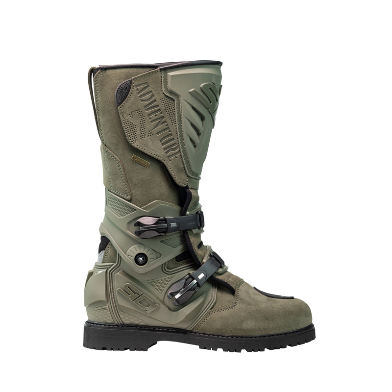 SiDi Adventure Gore-Tex 2 Military kaki motorlaarzen
