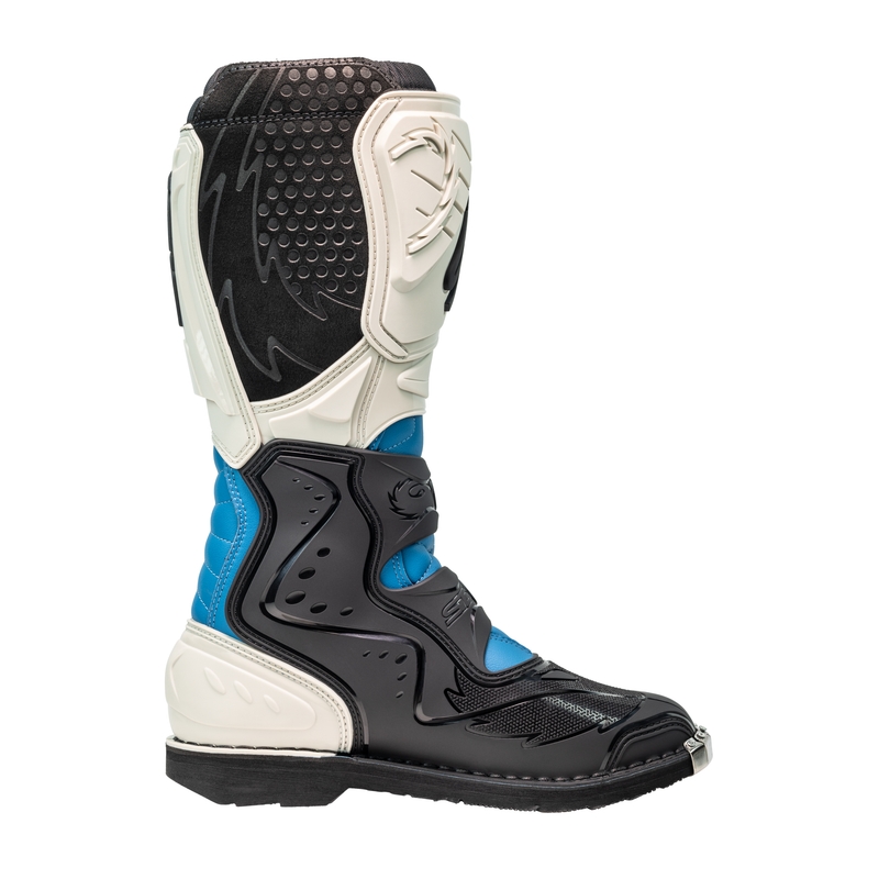 SiDi Agueda motorcrosslaarzen blauw-beige