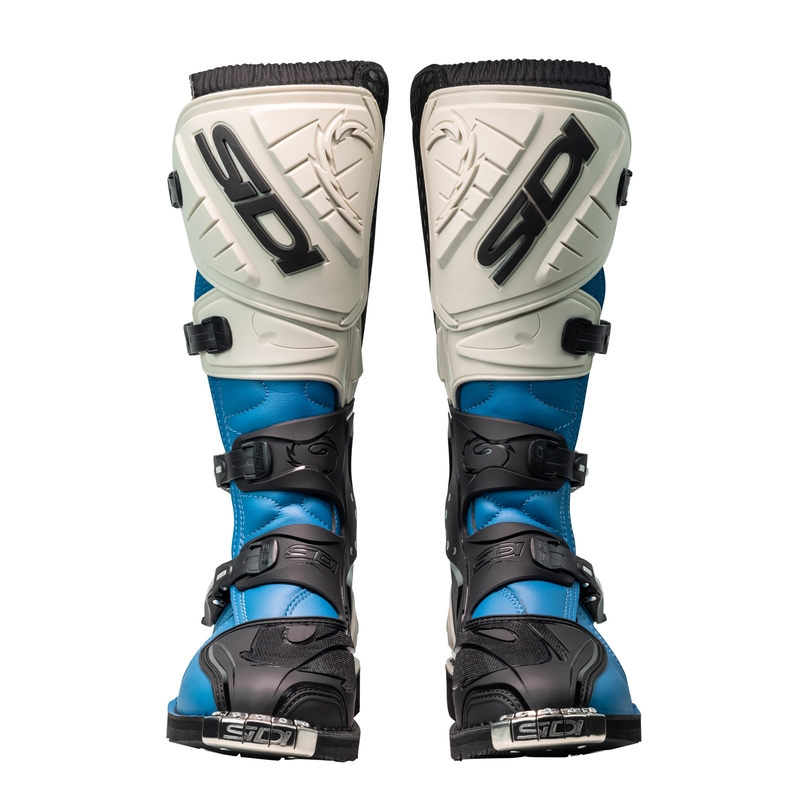SiDi Agueda motorcrosslaarzen blauw-beige