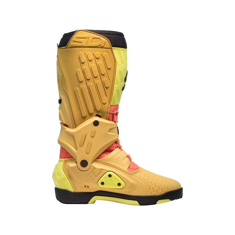 SiDi Crossair motorlaarzen goudgroenig
