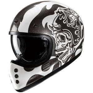 Integraal motorhelm HJC V60 Flame MC5 zwart/wit