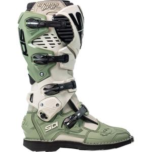 SiDi Crossfire 3 motorlaarzen groen-beige
