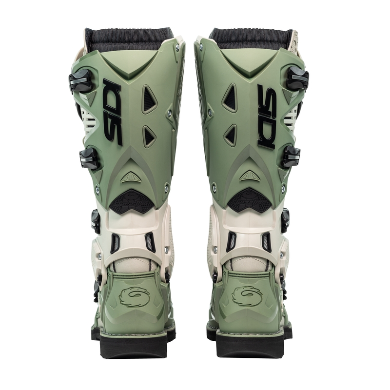 SiDi Crossfire 3 motorlaarzen groen-beige