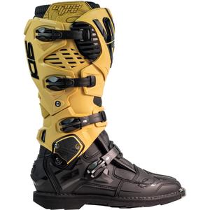 SiDi Crossfire 3 motorlaarzen goud en zwart