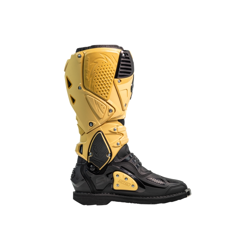 SiDi Crossfire 3 motorlaarzen goud en zwart