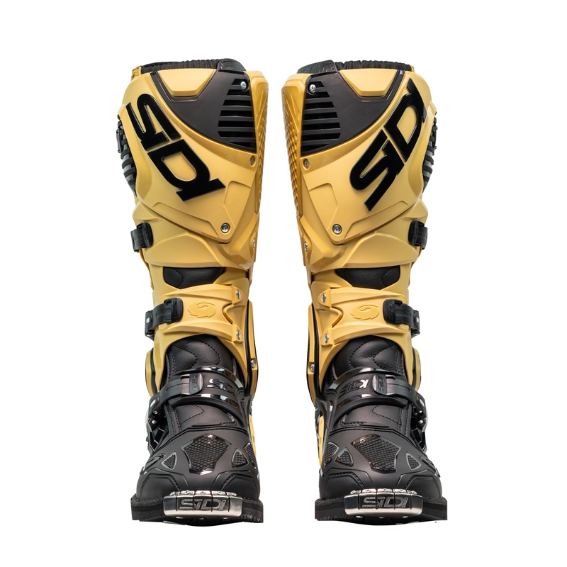 SiDi Crossfire 3 motorlaarzen goud en zwart