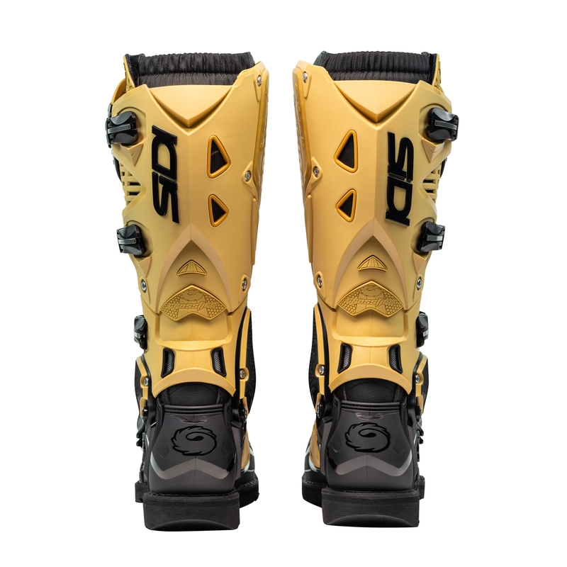 SiDi Crossfire 3 motorlaarzen goud en zwart