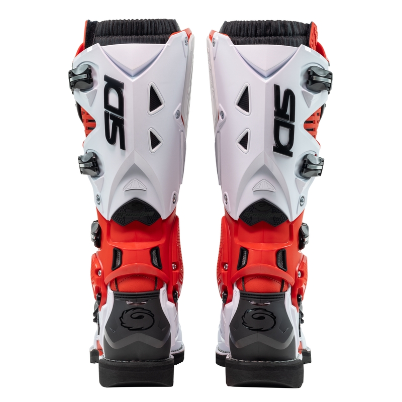 SiDi Crossfire 3 motorlaarzen rood en wit
