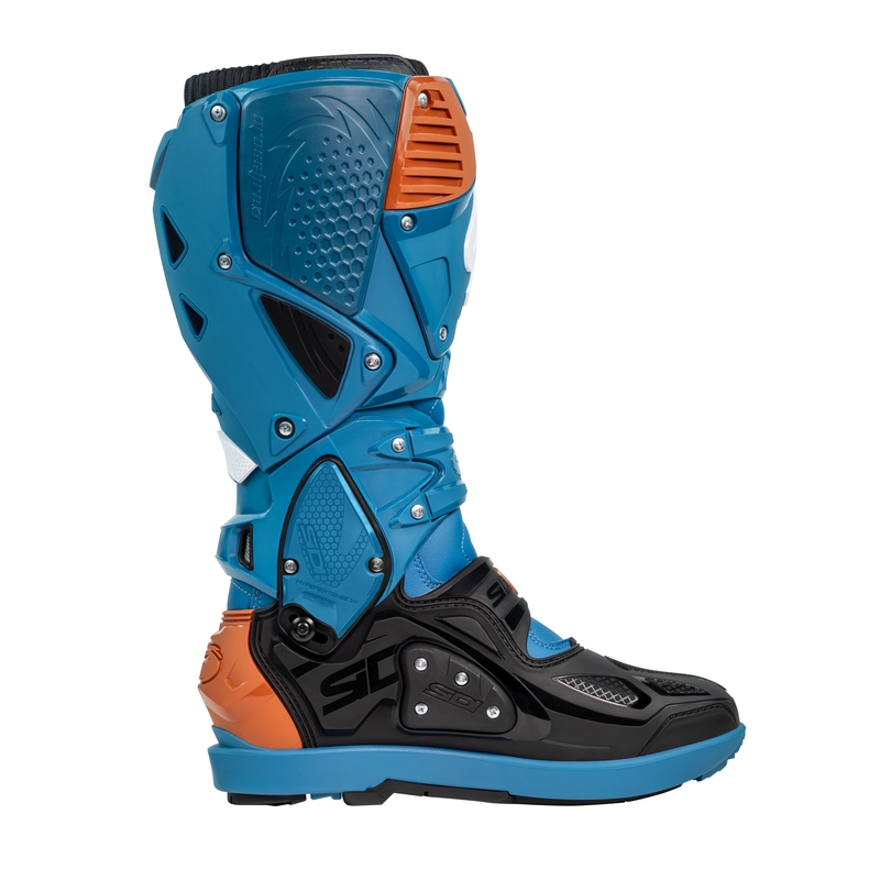 Motorlaarzen SiDi Crossfire 3 SRS blauw-brons