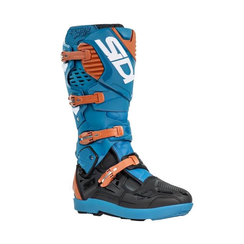 Motorlaarzen SiDi Crossfire 3 SRS blauw-brons