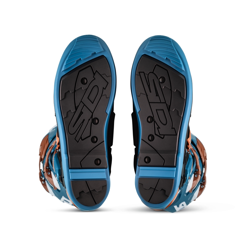 Motorlaarzen SiDi Crossfire 3 SRS blauw-brons