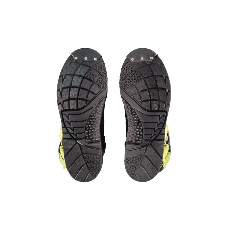 Kinder motorcrossschoenen SiDi Flame zwart-geel