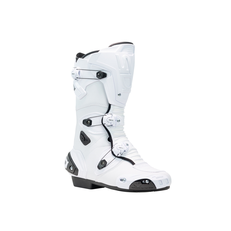 Motorlaarzen SiDi MAG 1 wit-wit