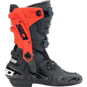 SiDi Rex zwart met rode motorlaarzen
