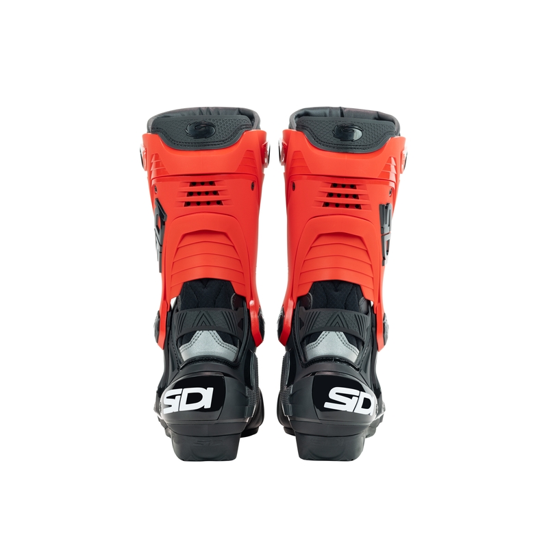 SiDi Rex zwart met rode motorlaarzen