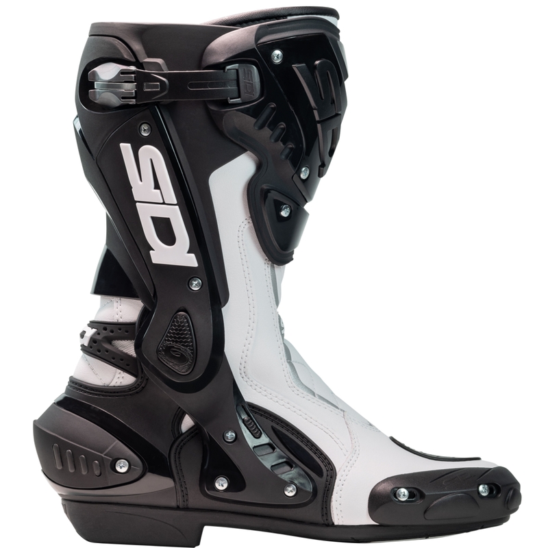 Motorlaarzen SiDi ST wit-zwart