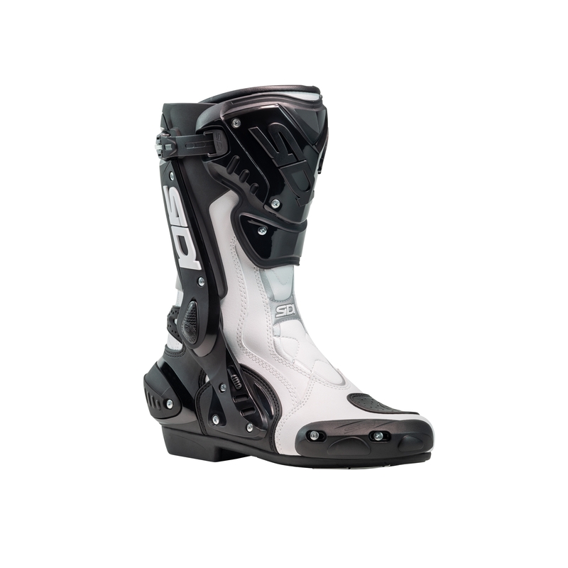 Motorlaarzen SiDi ST wit-zwart