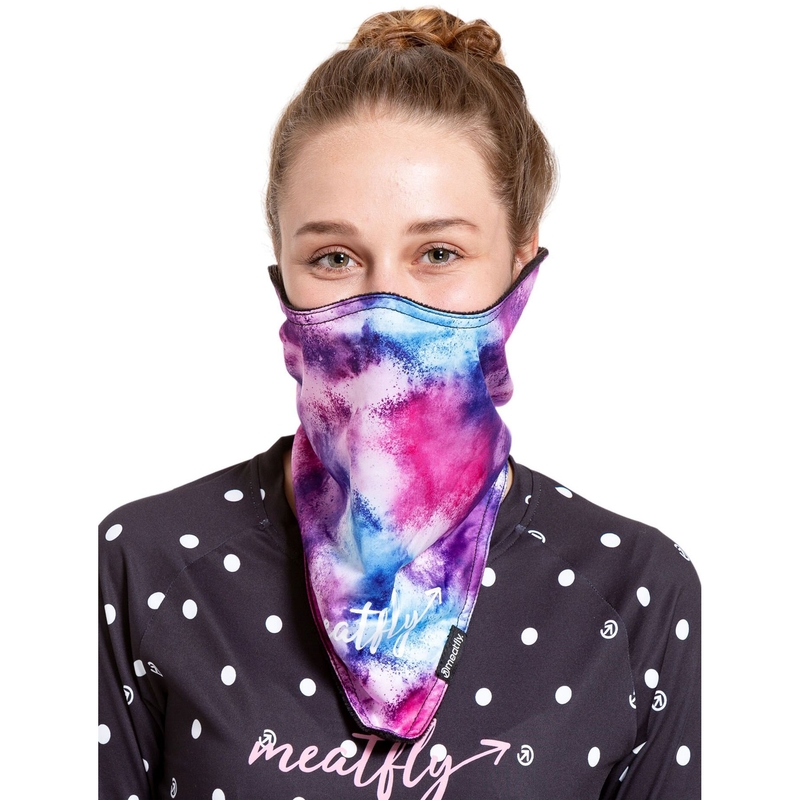 Meatfly Frosty nekwarmer paars-roze