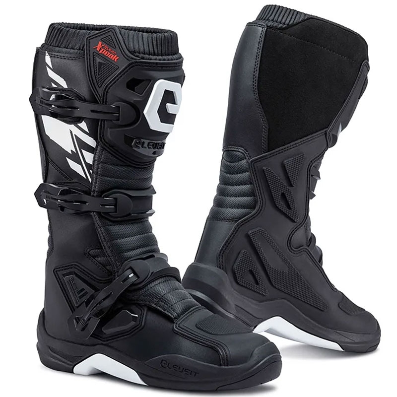 Eleveit X-Peak Motorcross Laarzen Zwart