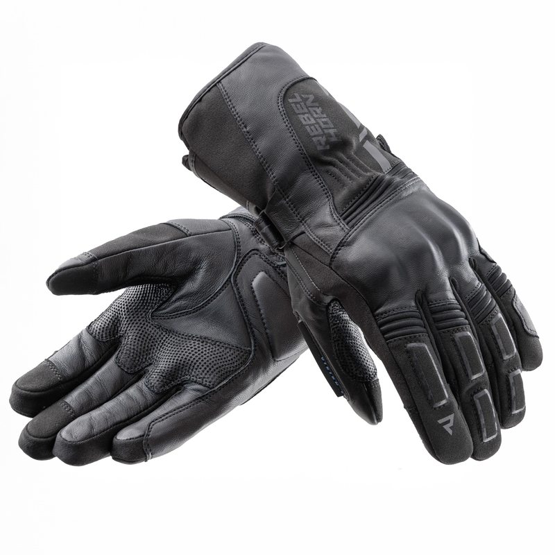 Motorhandschoenen Rebelhorn Tracer WP zwart